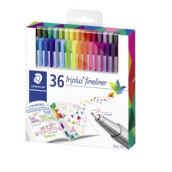 Fineliner triplus&reg; 30 stk. + 6 stk. neon.